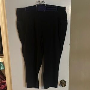 Livi Active Black Leggings with Full Length and Elastic Waistband